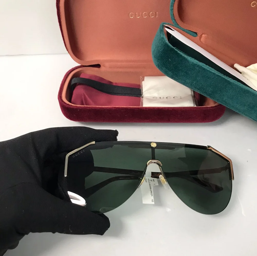 Unisex - 💯Original New GUCCI GG0584S 002 SUNGLASSES